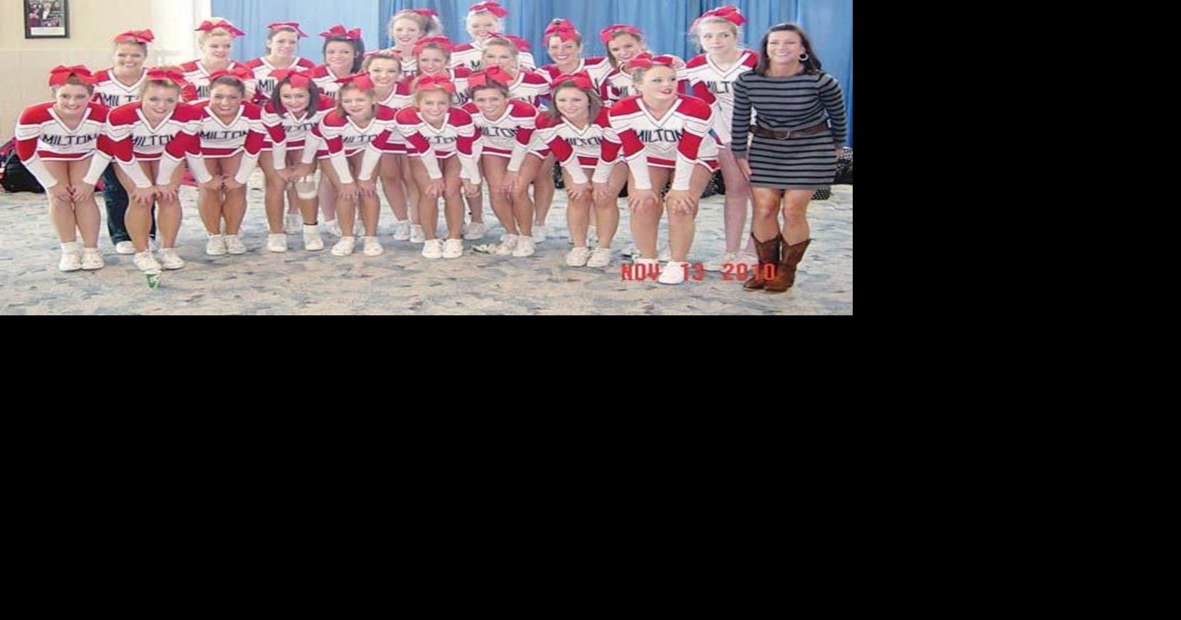 Milton varsity cheerleading places fifth in state competition Sports