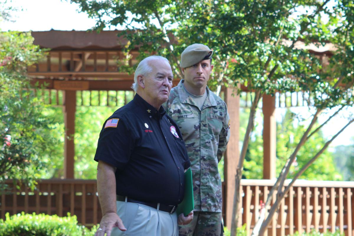 Johns Creek Veterans Association plaza dedication