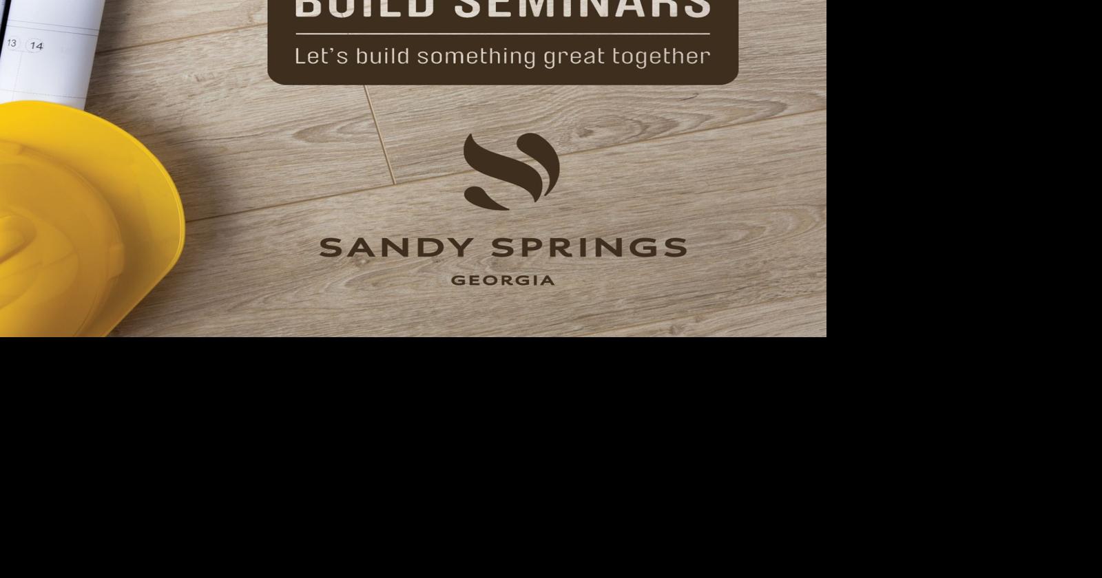 Sandy Springs seminars to cover tree, occupancy regulations