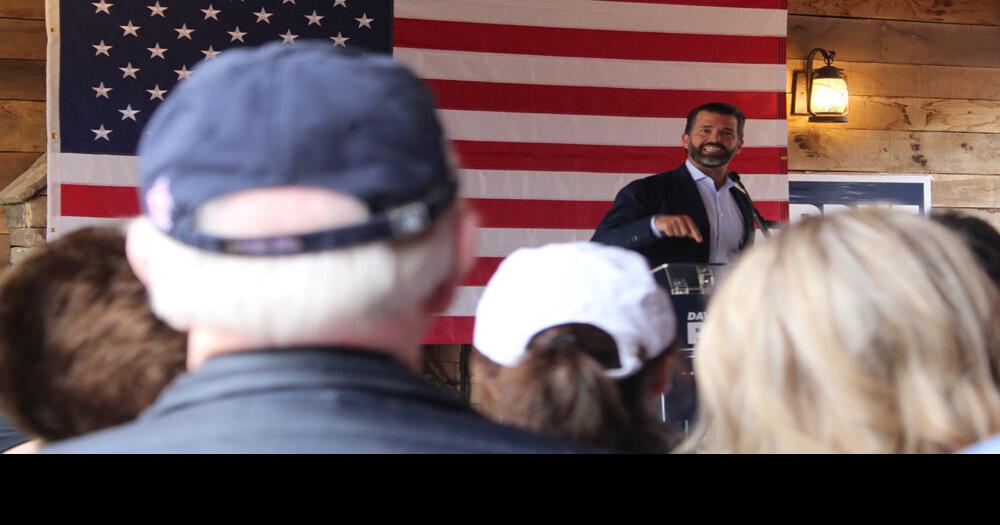 Donald Trump Jr. rallies for David Perdue in Cumming | News ...