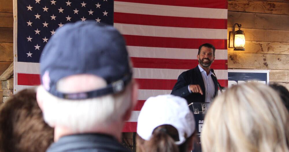 Donald Trump Jr. rallies for David Perdue in Cumming | News ...