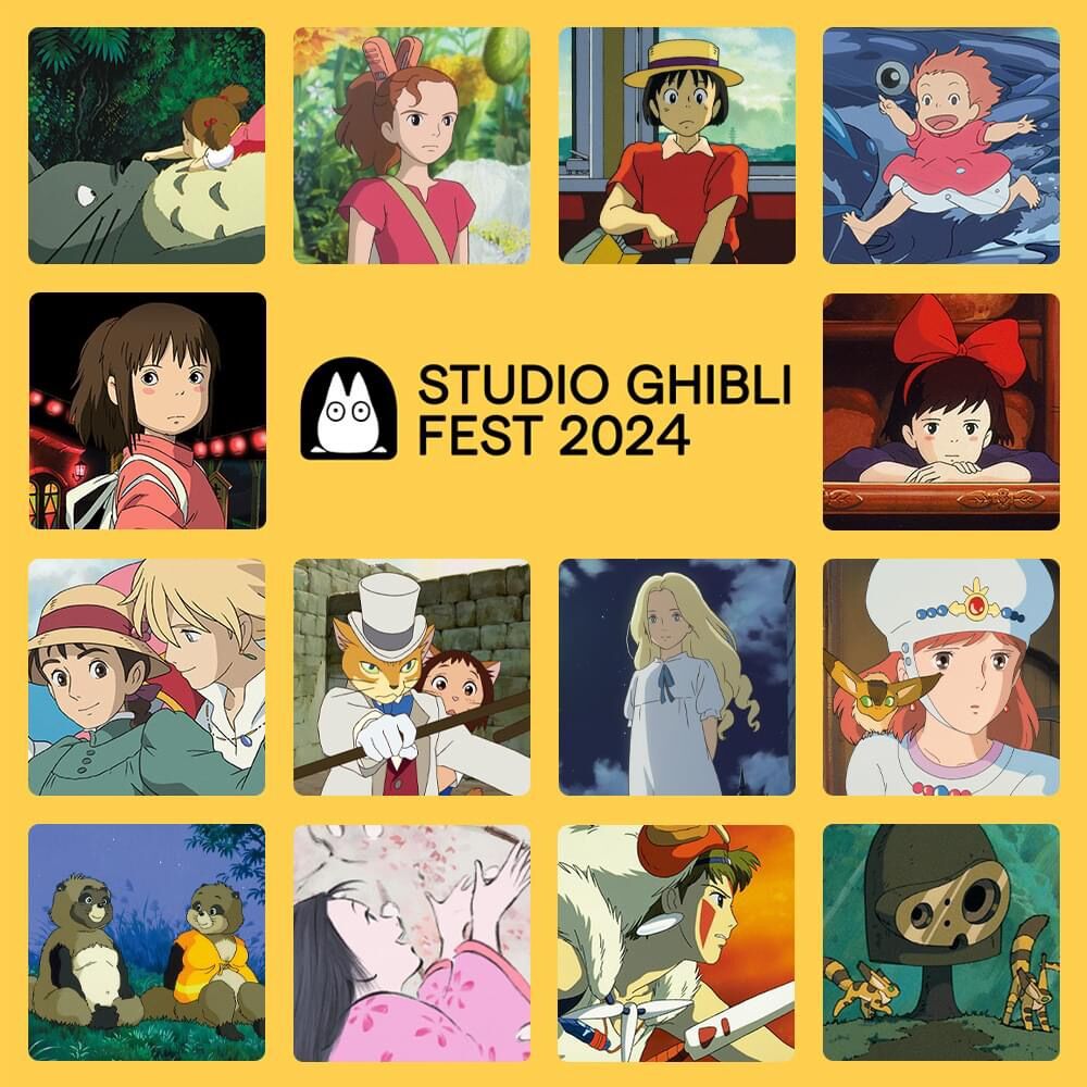 Studio Ghibli Fest 2024 at Aurora Cineplexby Fathom Events Calendar