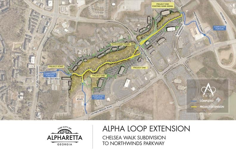 Alpha Loop will soon connect Old Milton, Northwinds and Haynes Bridge