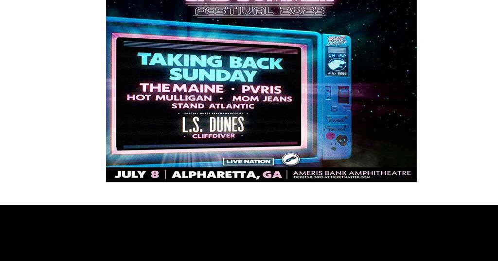 Sad Summer Festival 2023 Presented by Journeys Converse Calendar