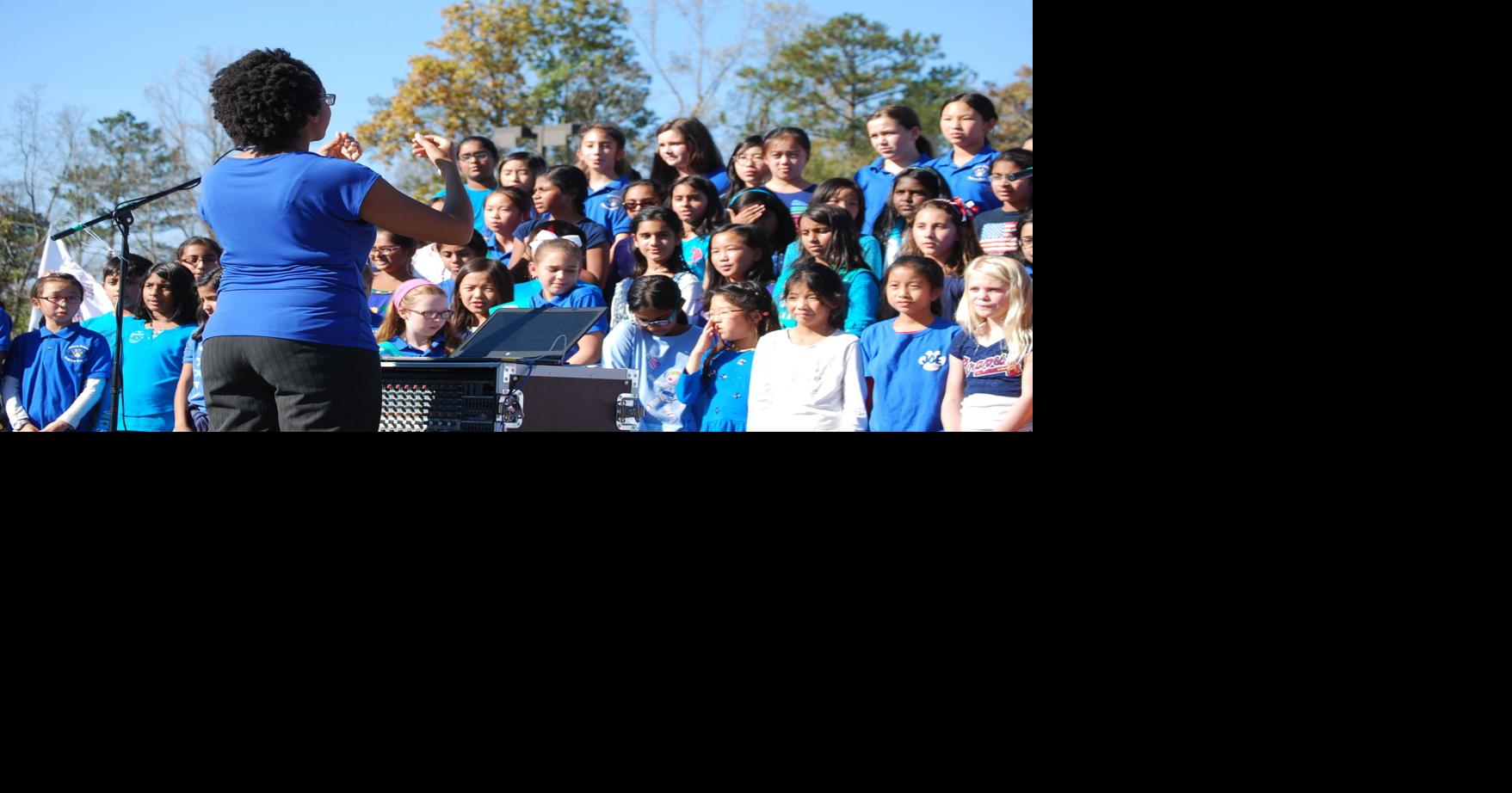 Johns Creek Elementary celebrates Veterans Day Sports