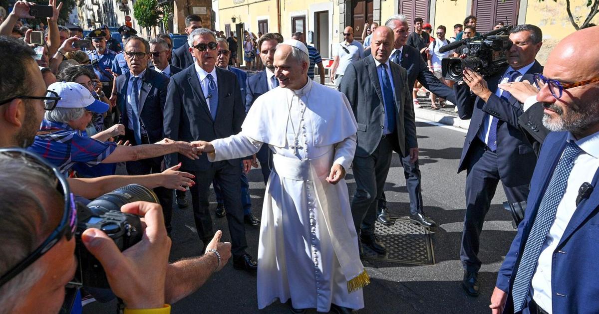 The hilltop town where Pope Leo XIV is staying cool on his summer vacation