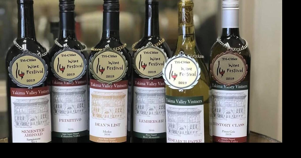 Six studentmade wines win awards at TriCities Wine Festival Local