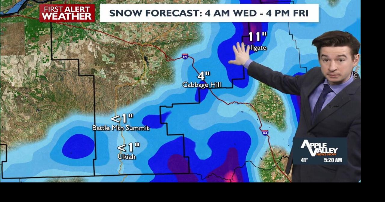 Rain possible Tuesday night into Wednesday, snowy passes Wednesday ...