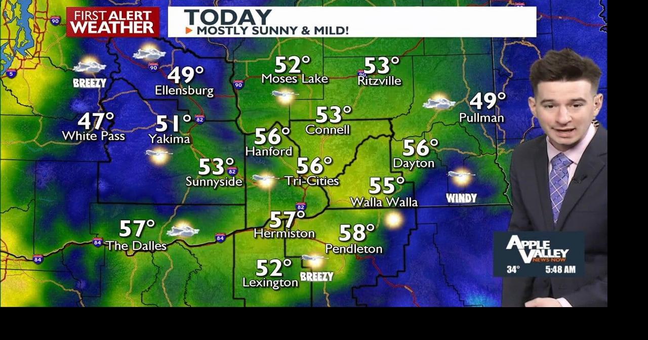 Mostly sunny and mild through Saturday | News | applevalleynewsnow.com