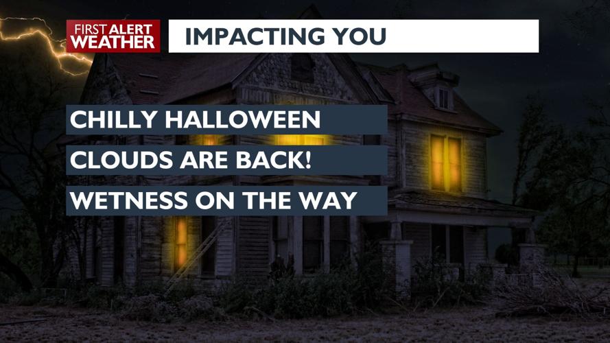First Alert Weather - A chilly but dry Halloween, with warmer and wet ...
