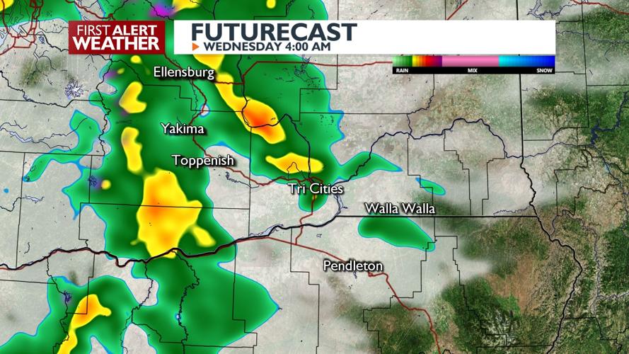 First Alert Forecast - Scattered showers and cool temperatures continue ...