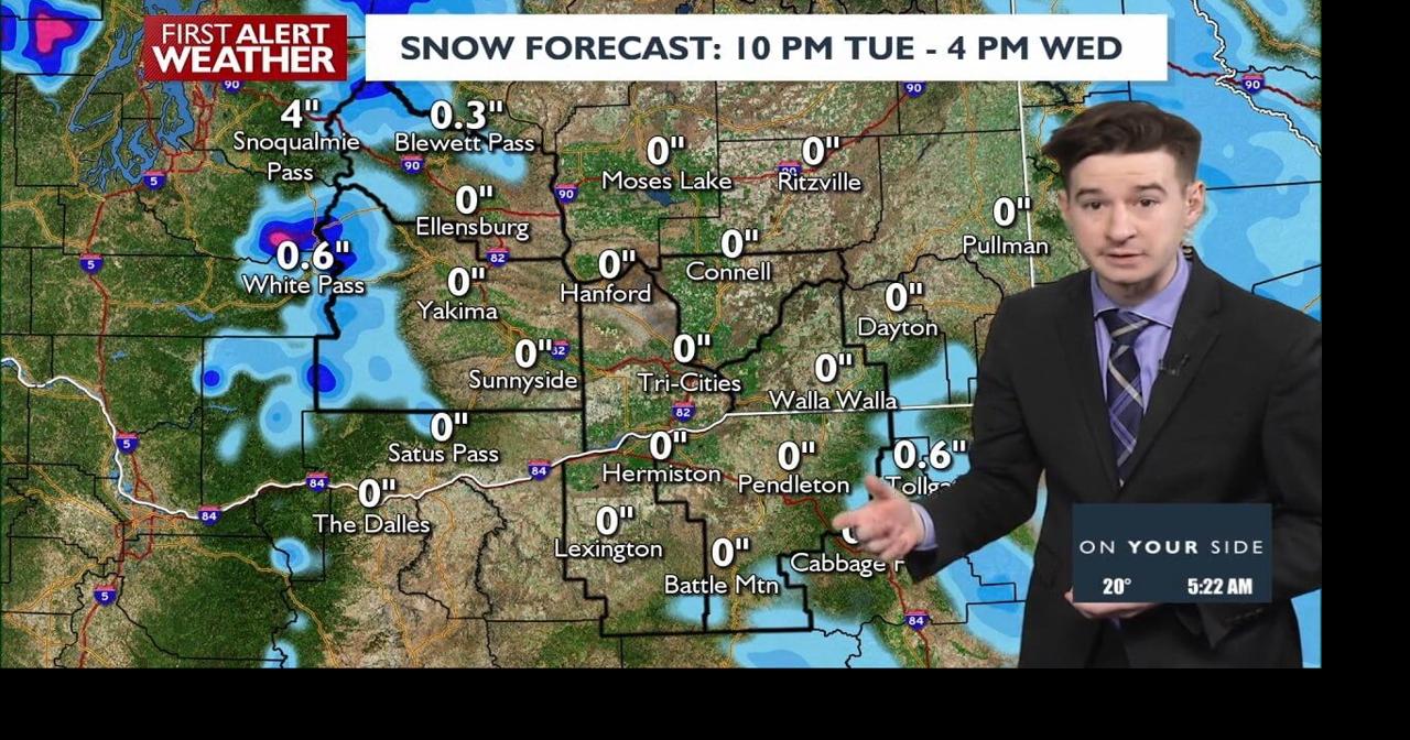 Small chance for wintry precip Tuesday night into Wednesday | News ...