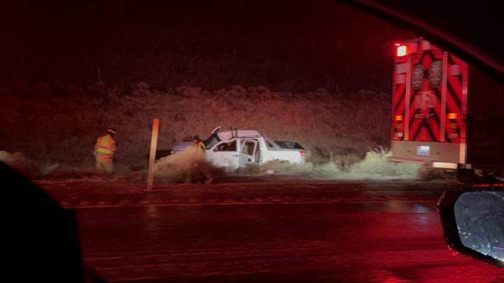 Icy conditions lead to multiple crashes on Highway 395 and Interstate ...