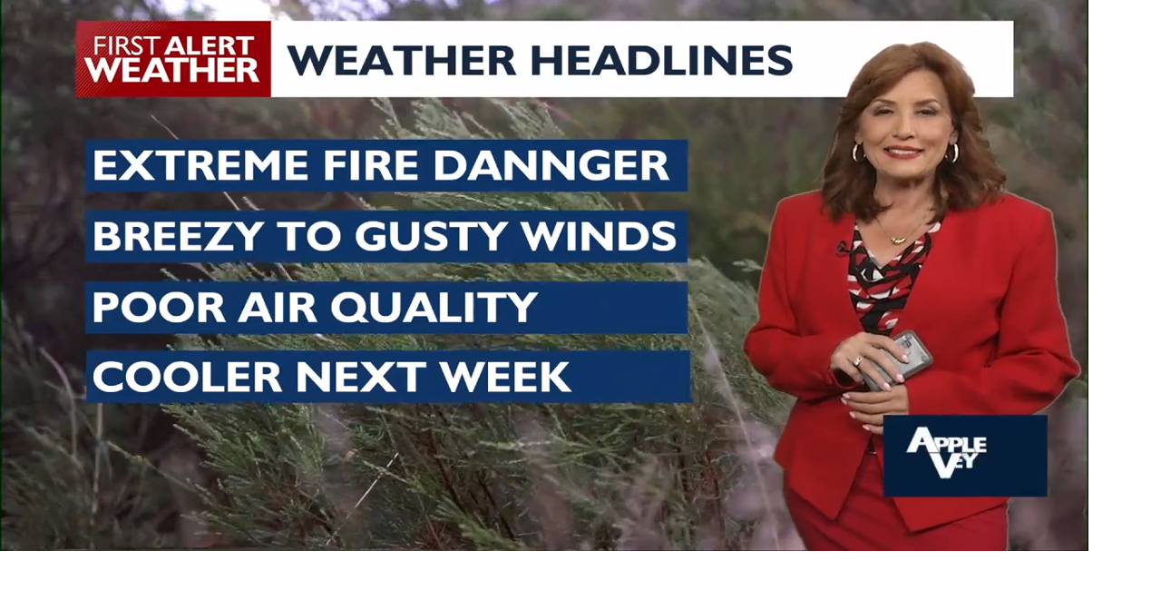🔥 Red Flag Warning Issued for Critical Fire Weather Conditions Through Saturday Night
