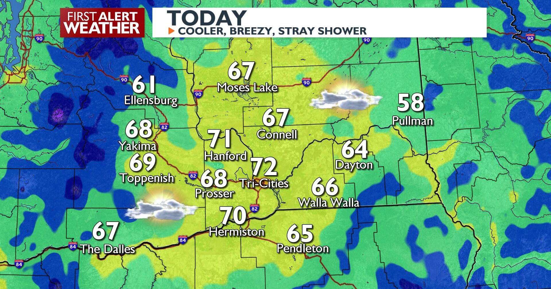 Calmer Winds and Warmer Temperatures Return Tomorrow - Vimarsana News