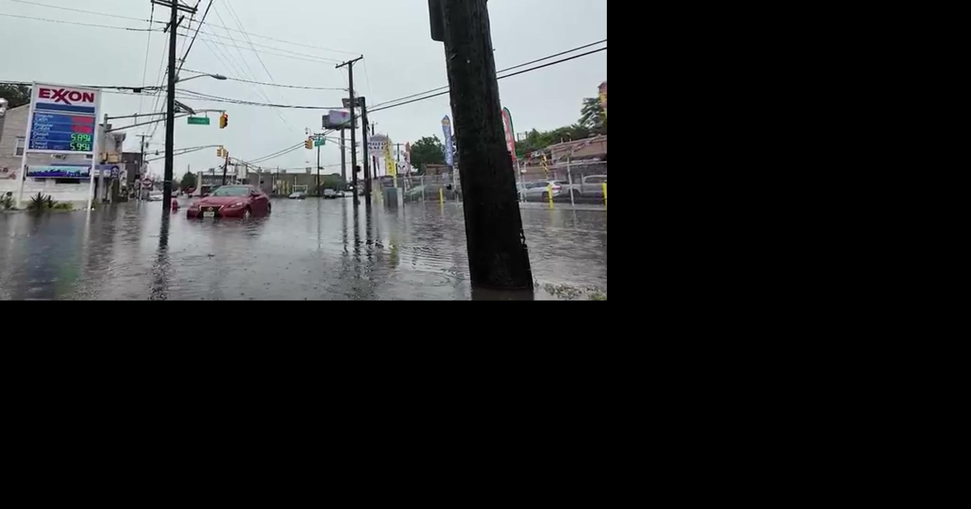 RAW: NJ: FLOODING IN PATERSON, NJ