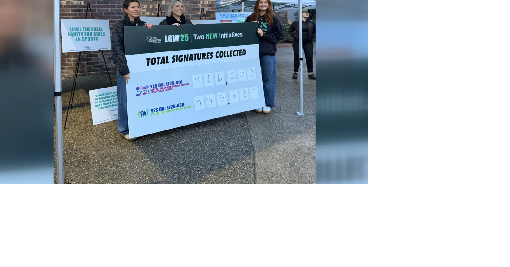 Transgender athlete ban initiative advances in Washington state