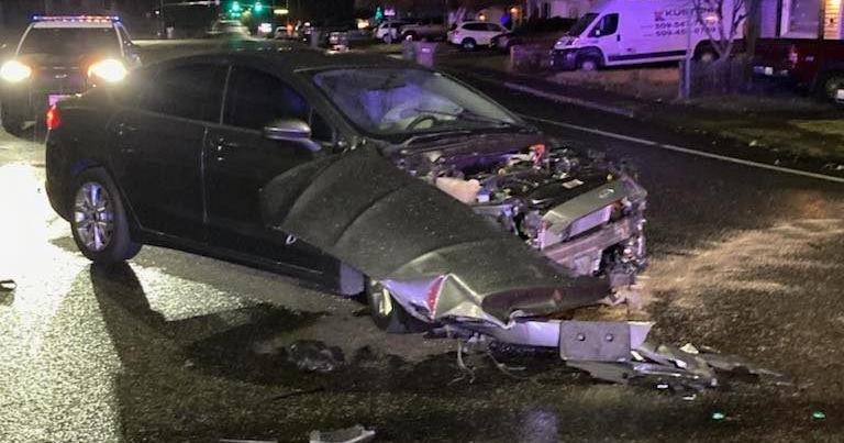 KPD: Man arrested on suspicion of DUI and hit-and-run following crash ...