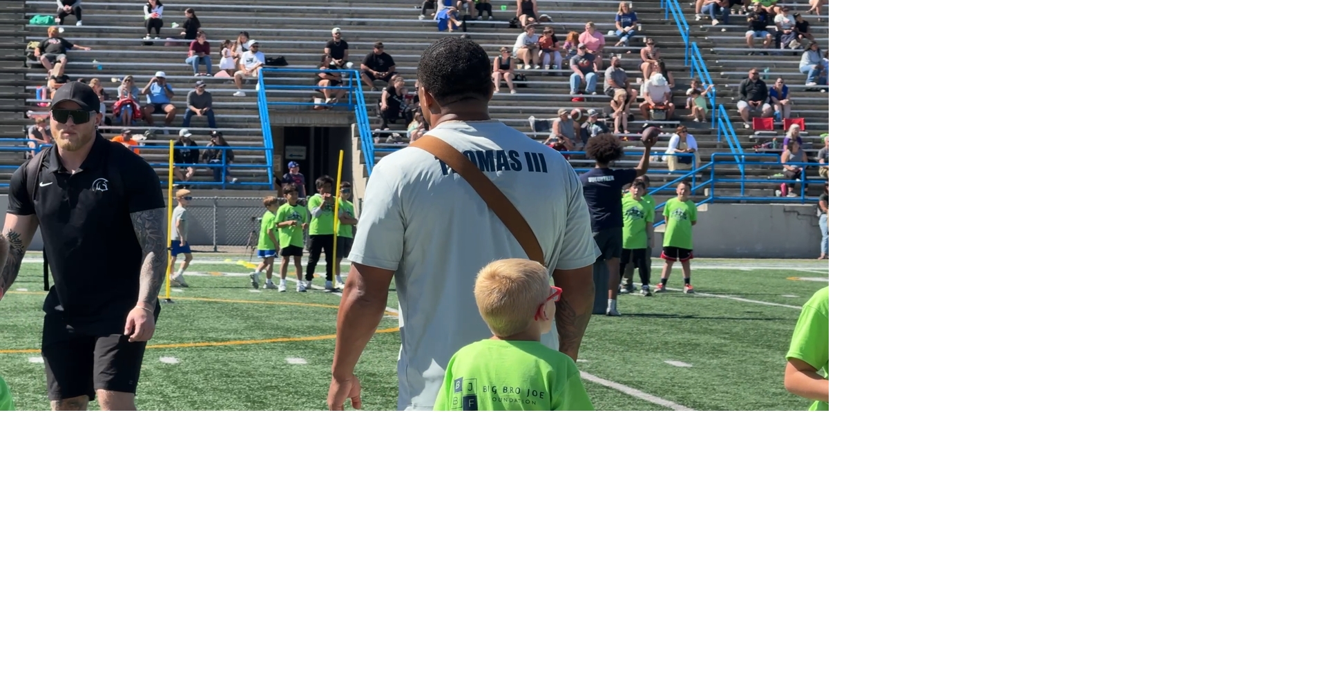 Seahawks stars bring life lessons, not just football to Kennewick youth camp