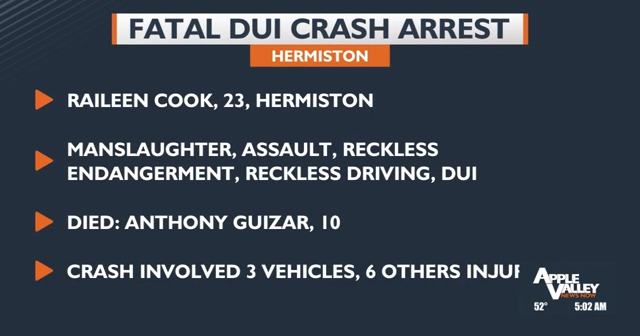 Hermiston woman arrested in fatal Christmas Day car crash that left ...