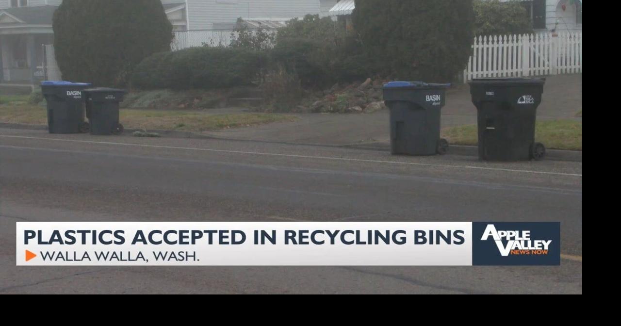 Plastics to be accepted in Walla Walla recycling containers