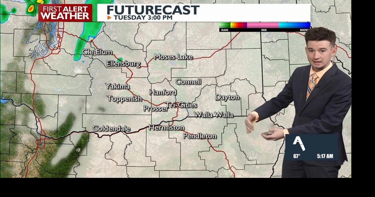 Better shower and thunderstorm chances today, chances go up even more ...
