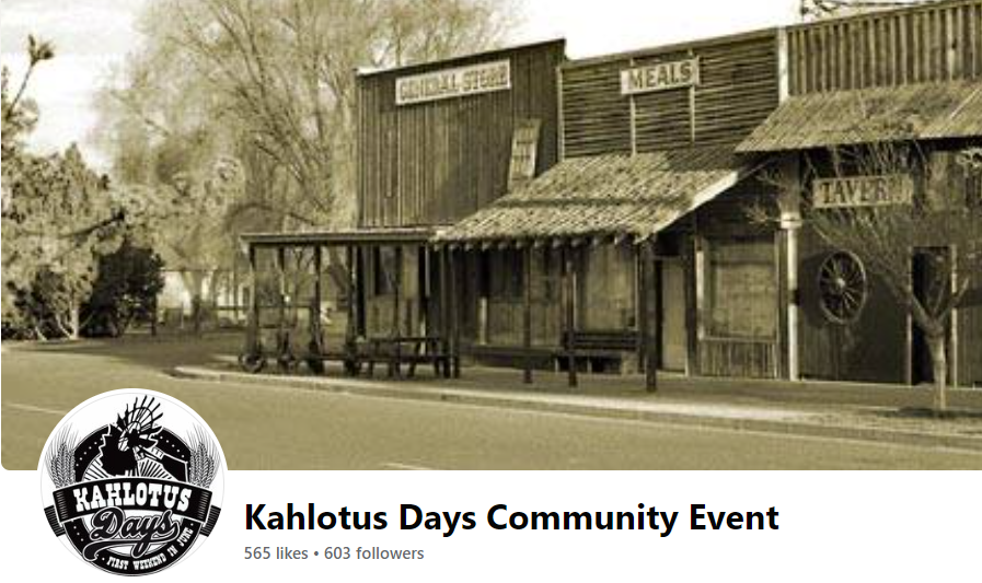 Annual 'Kahlotus Days Festival' in Franklin County just around the