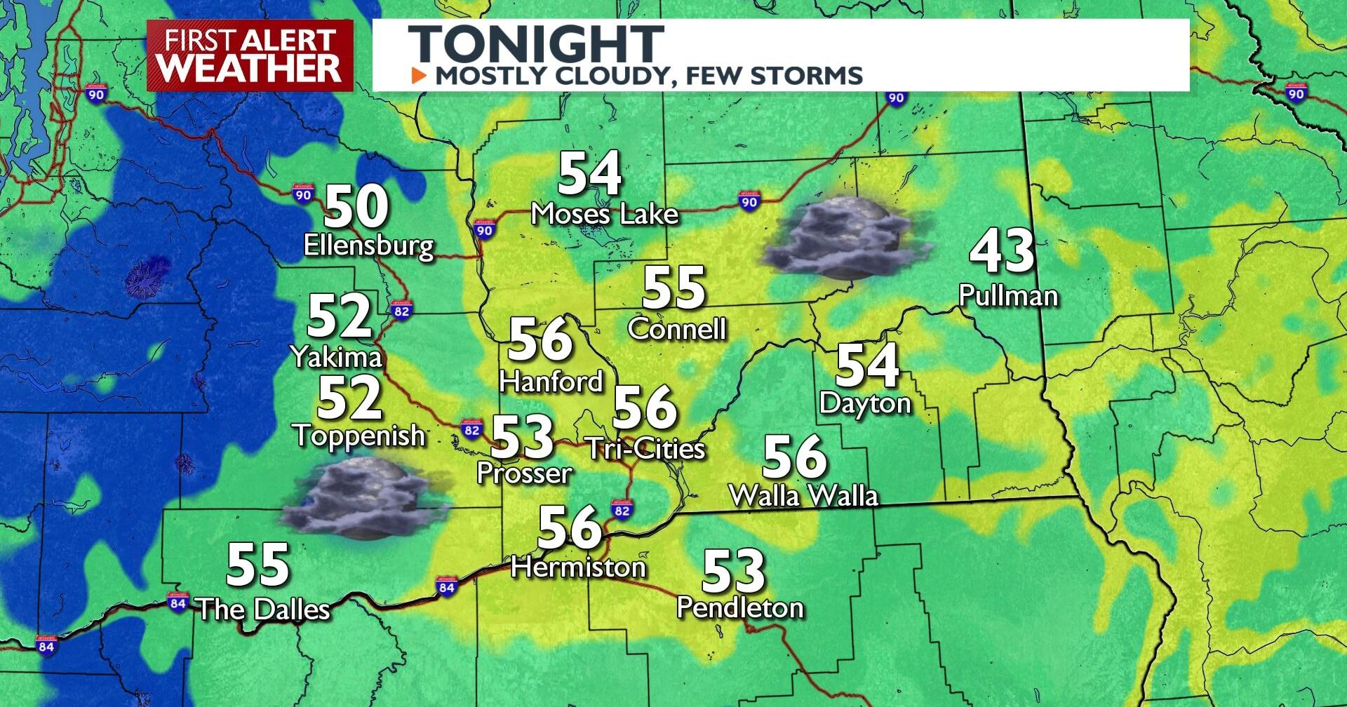 Showers and Thunderstorms Likely Tuesday Afternoon, Cooler Temperatures Ahead - Vimarsana News