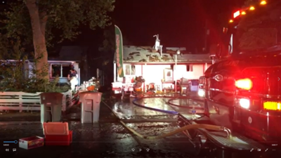 Two families displaced from their homes after early morning fire in ...