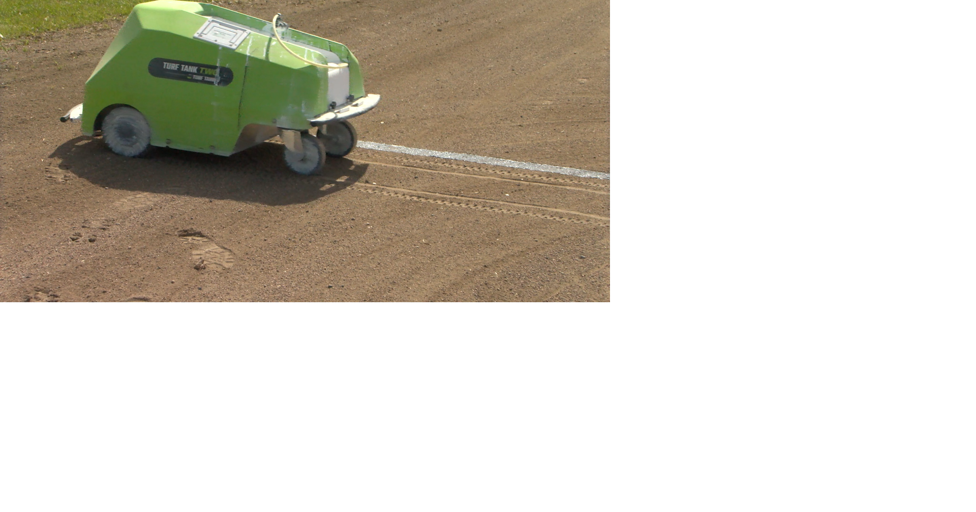 Robotic field painter transforms sports maintenance at Riverside High School