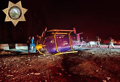Medical helicopter crashes when landing to pick up injured Kittitas ...