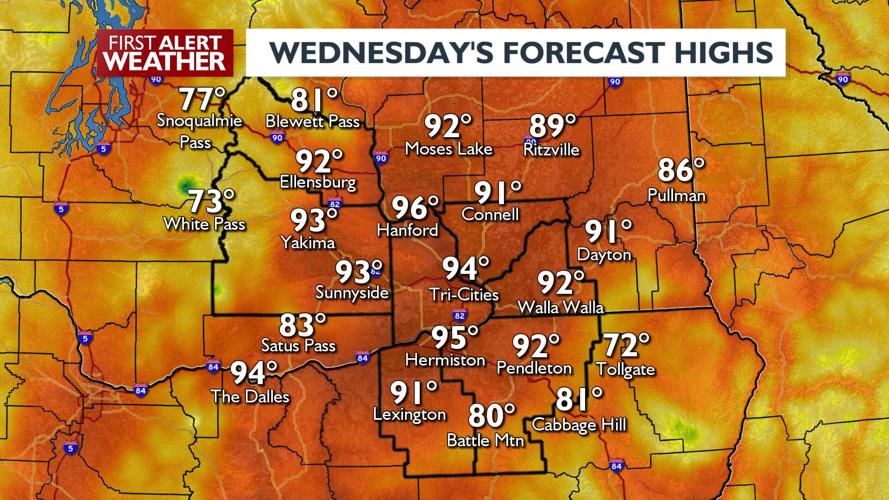 Seasonal heat through Friday, cooler this weekend | News ...