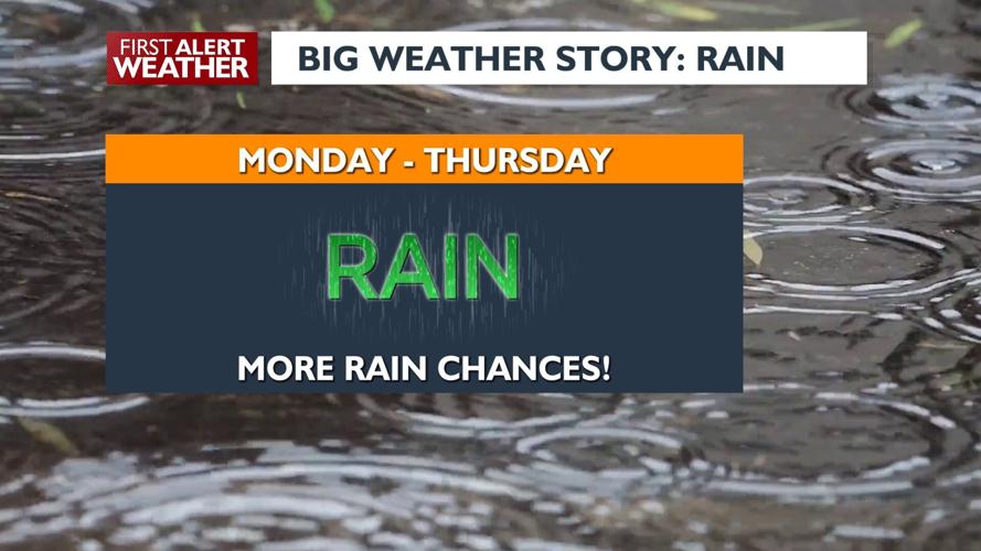 Rain likely Saturday, more rain chances next week | News ...