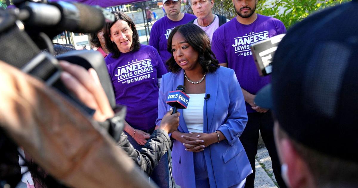Democratic socialist Janeese Lewis George's opponent concedes in DC mayoral race