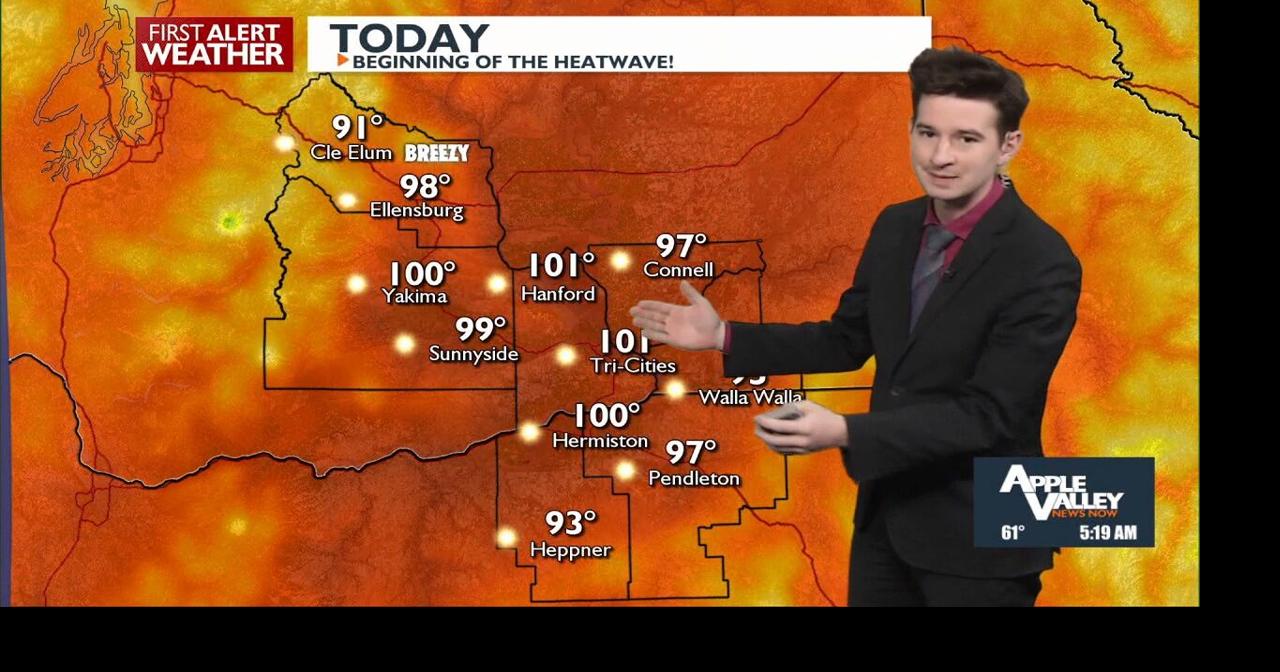 Dangerous heat & a First Alert High Impact Fire Day for Friday ...