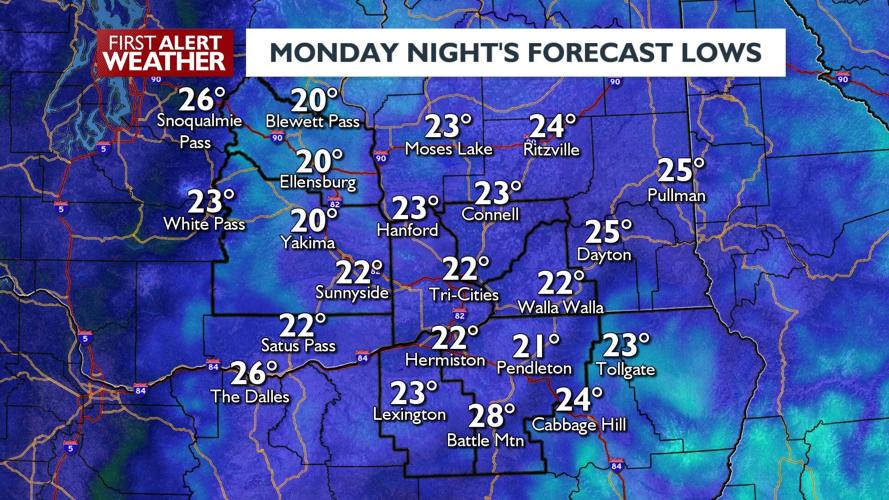 Patchy freezing fog Tuesday morning, highs in mid-30s through Thursday ...