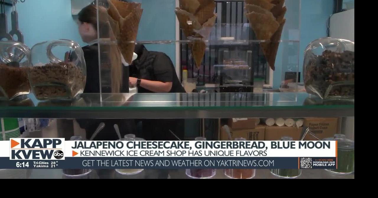 With jalapeno cheesecake, habanero flavor crystals; this Kennewick ice