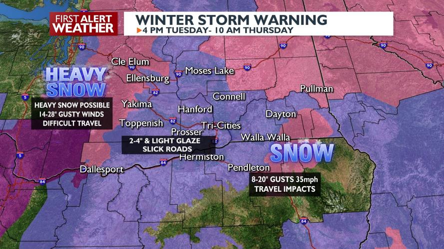 Winter Storm Alert: Heavy snowfall expected in WA Cascades and Blue ...