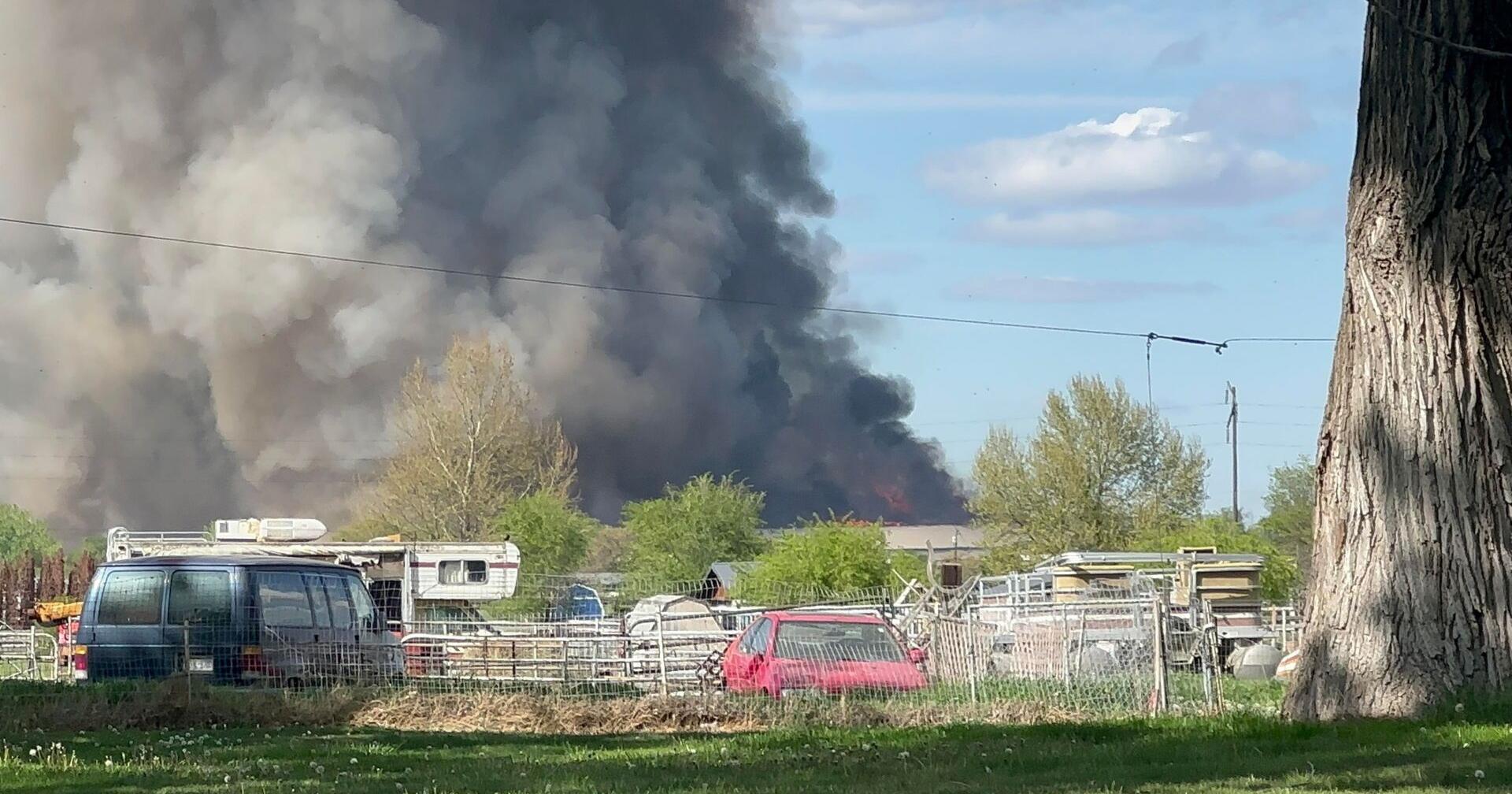 Finley Fire | Lineage still burning 5 weeks later, townhall meeting planned for those affected - Vimarsana News