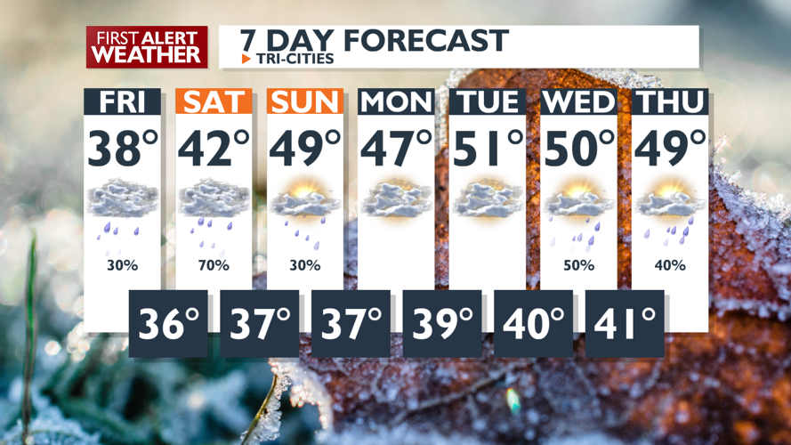 Friday Weather Forecast: Afternoon showers sticking around today ...