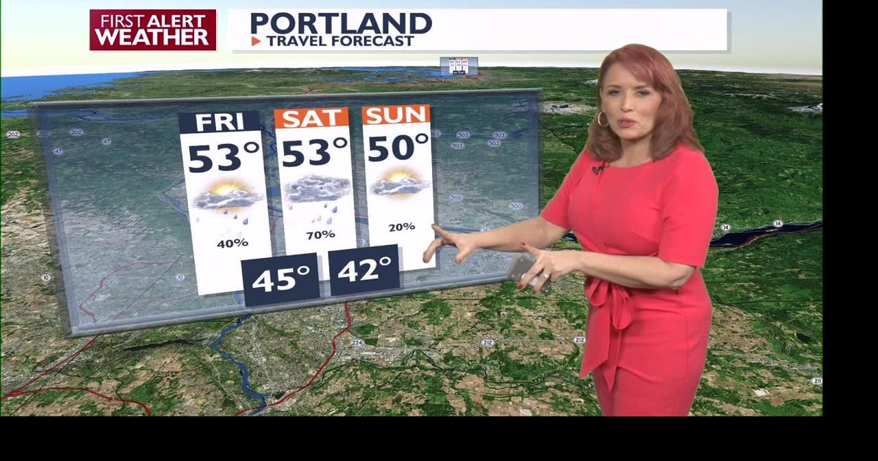 Saturday brings a small chance of rain as a low-pressure system moves ...