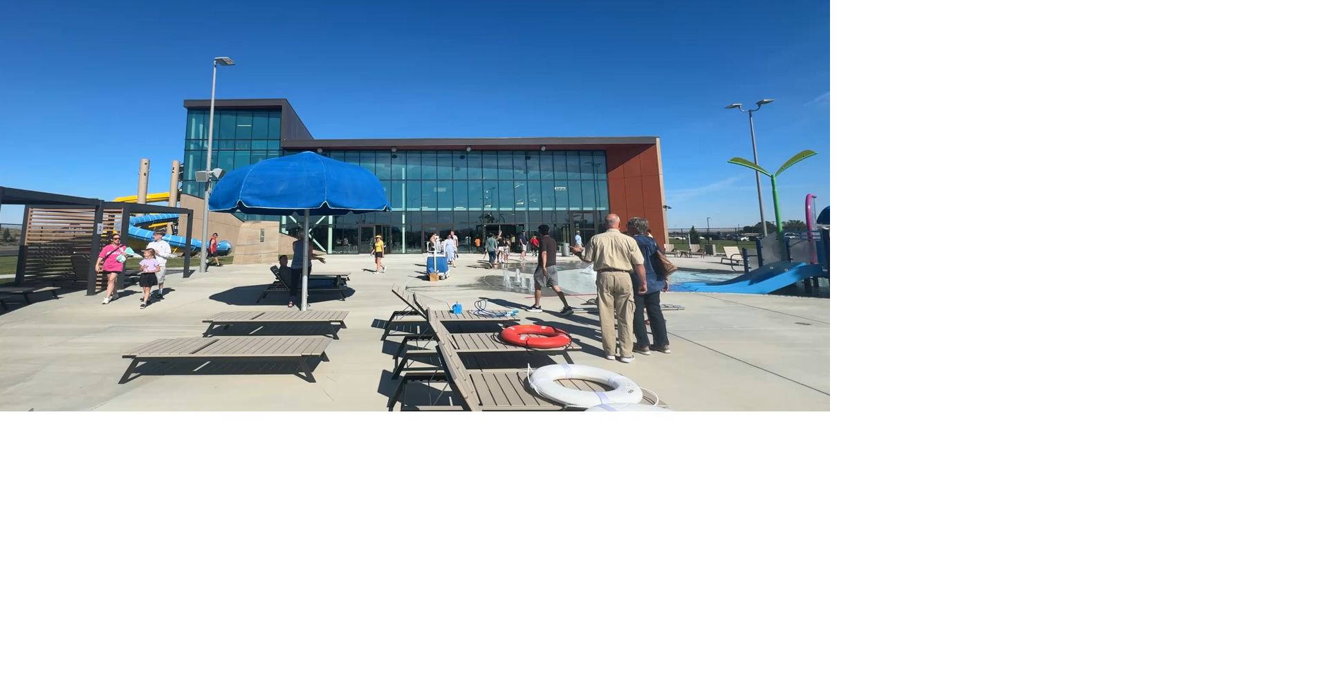 Pasco holds a ribbon cutting for its $45 million aquatic center after four years of construction