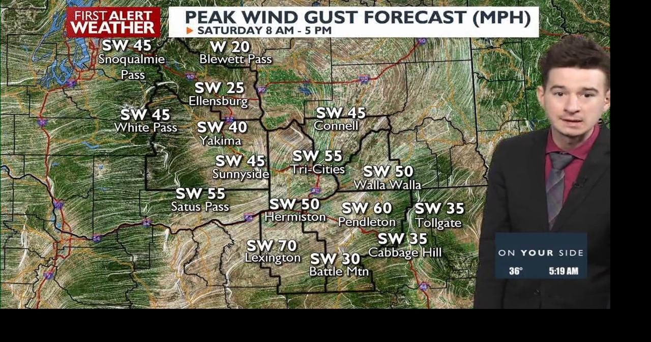 Snowy Cascade passes, damaging wind gusts possible into this weekend ...