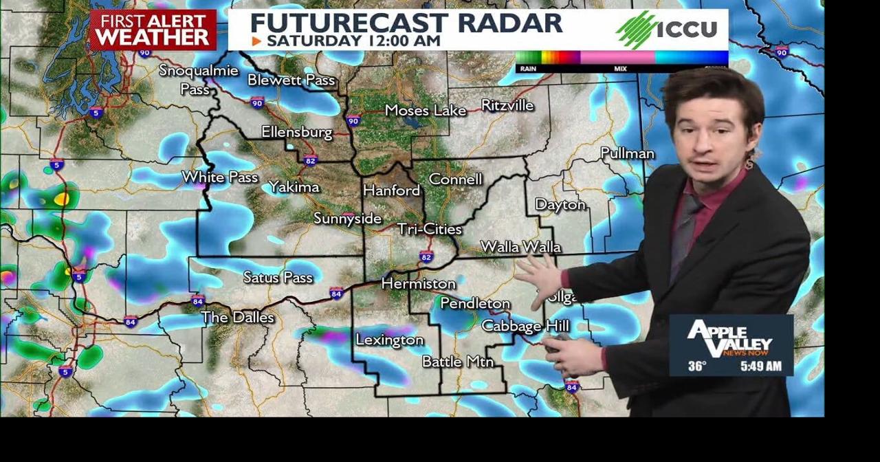 Snowy mountain passes, low elevation snow possible Friday & Saturday ...