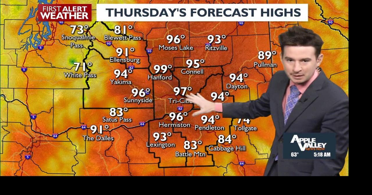 Seasonal heat through Friday, cooler this weekend | News ...