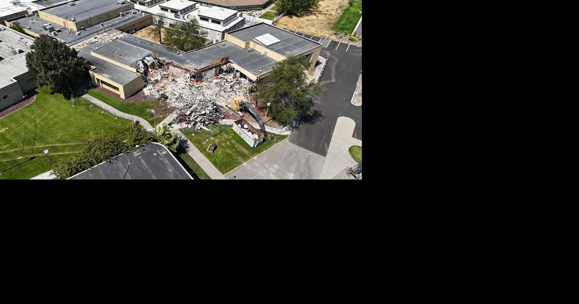 Part of Benton County Juvenile Justice Center demolished as renovation continues
