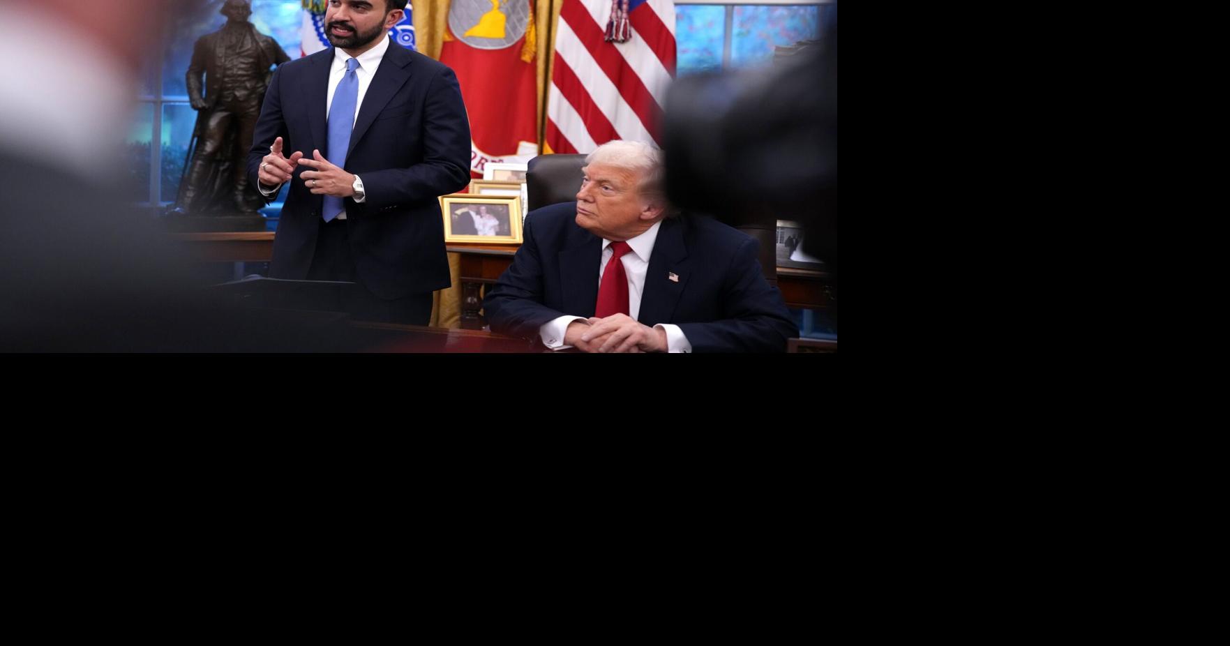 Mamdani shows up to Trump meeting with a major New York City housing pitch — and props