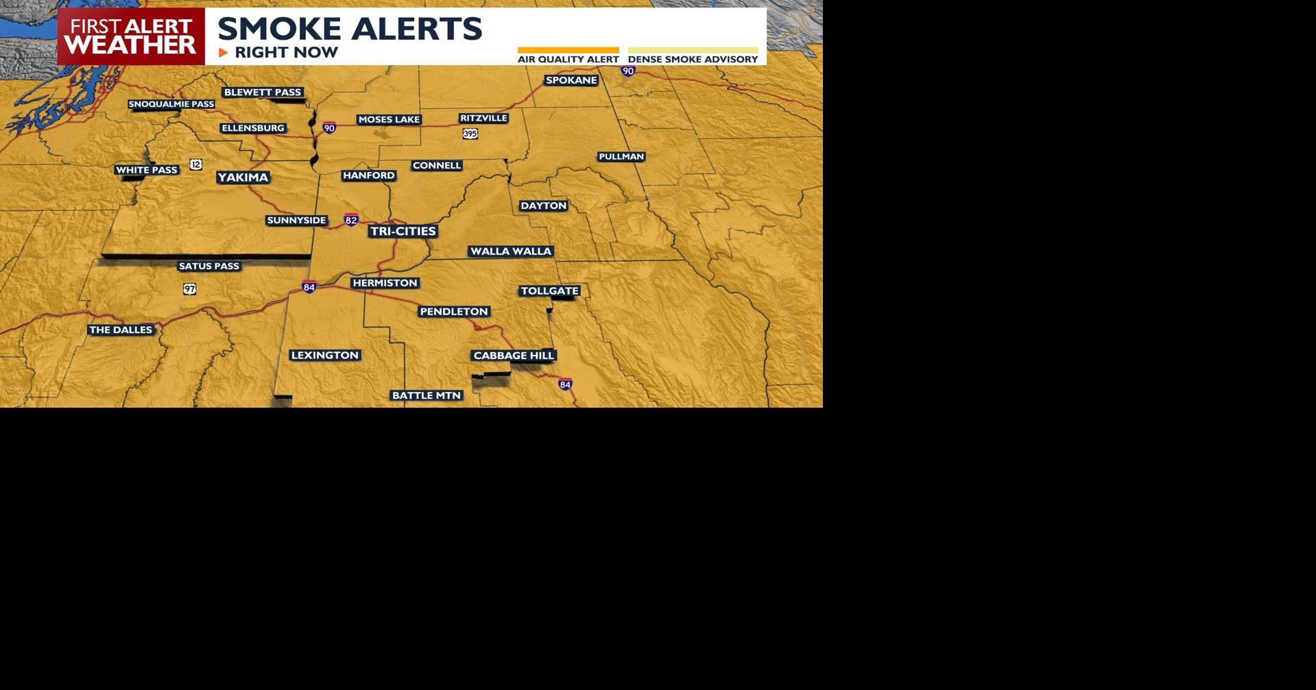 Lingering Smoke and Heat: Inland Northwest Braces for High Temperatures and Poor Air Quality.