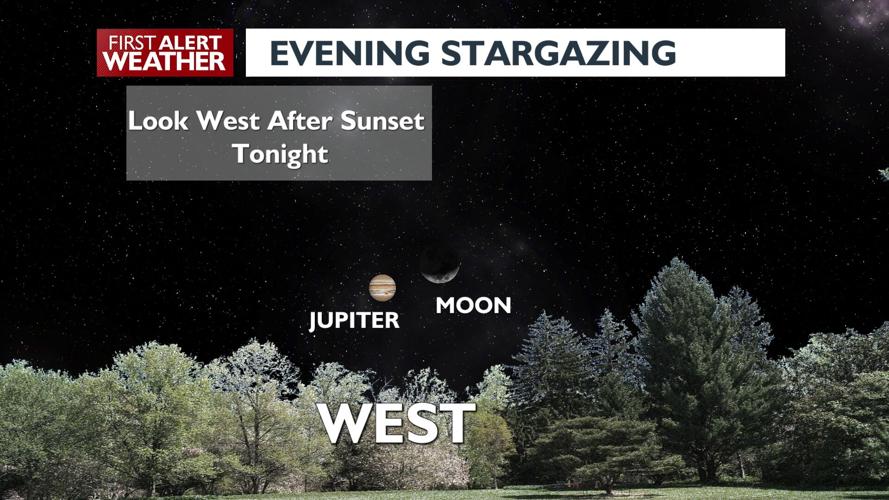 Clear Skies and Chilly Lows Tonight, Perfect for Stargazing Jupiter and ...
