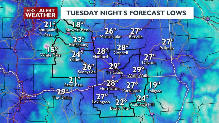 Trace amounts of low elevation snow this week | News ...